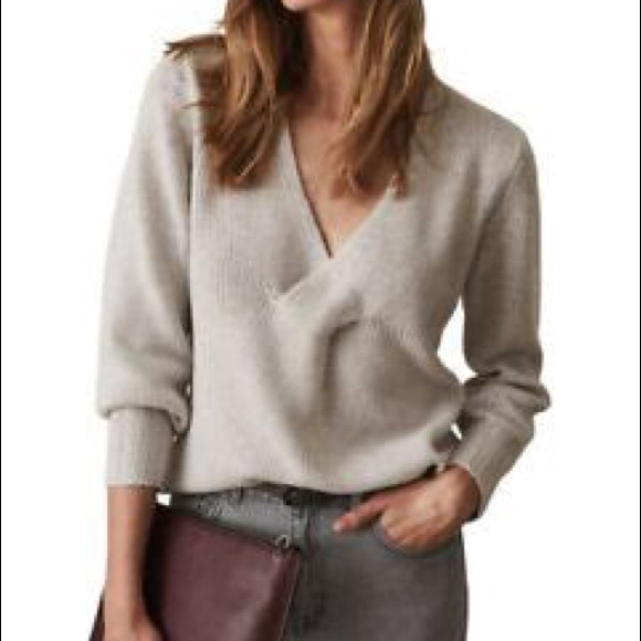 Reiss Kat wool blend sweater - small